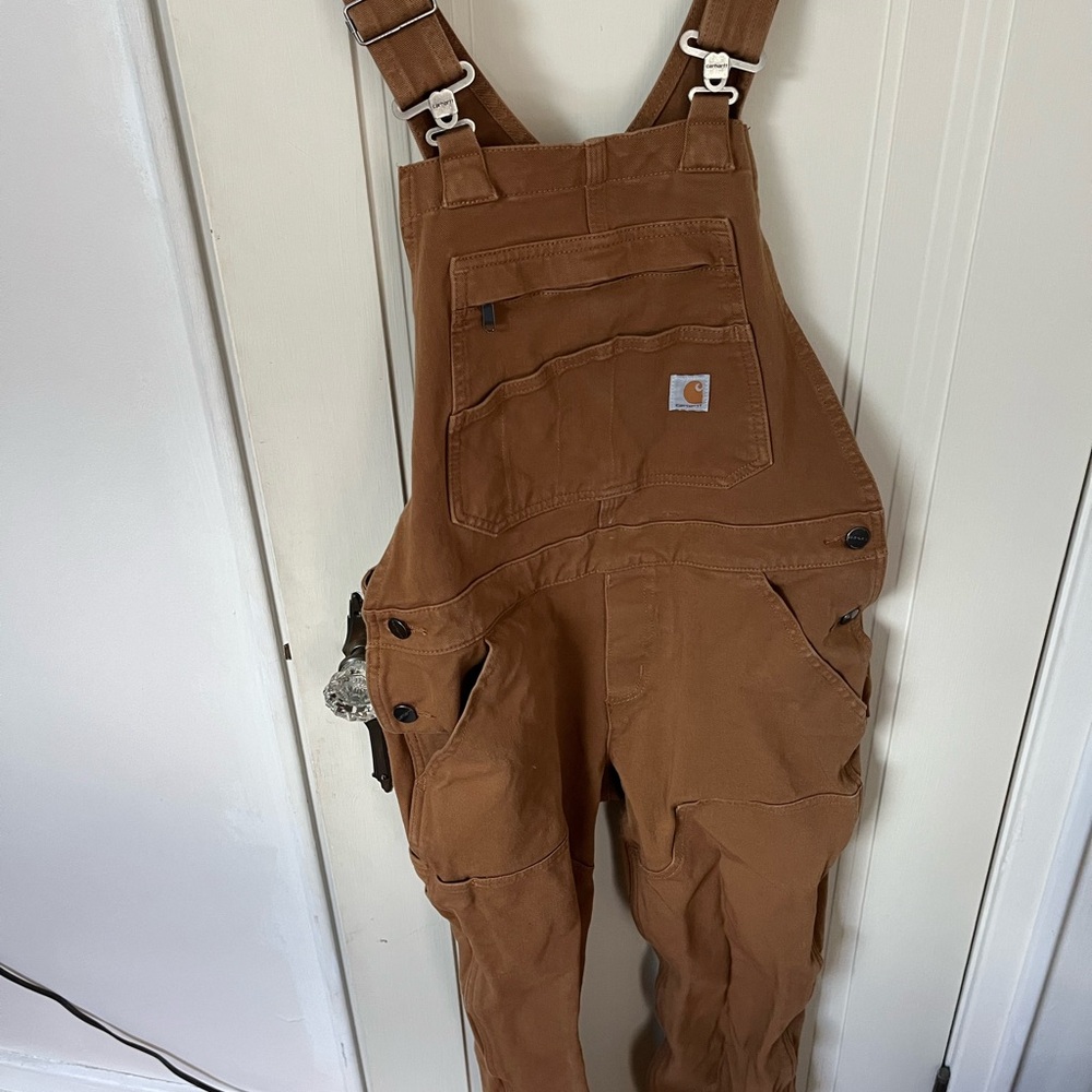 Brown Work Overalls